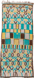 Vintage Moroccan Runner Rug (5' x 10')